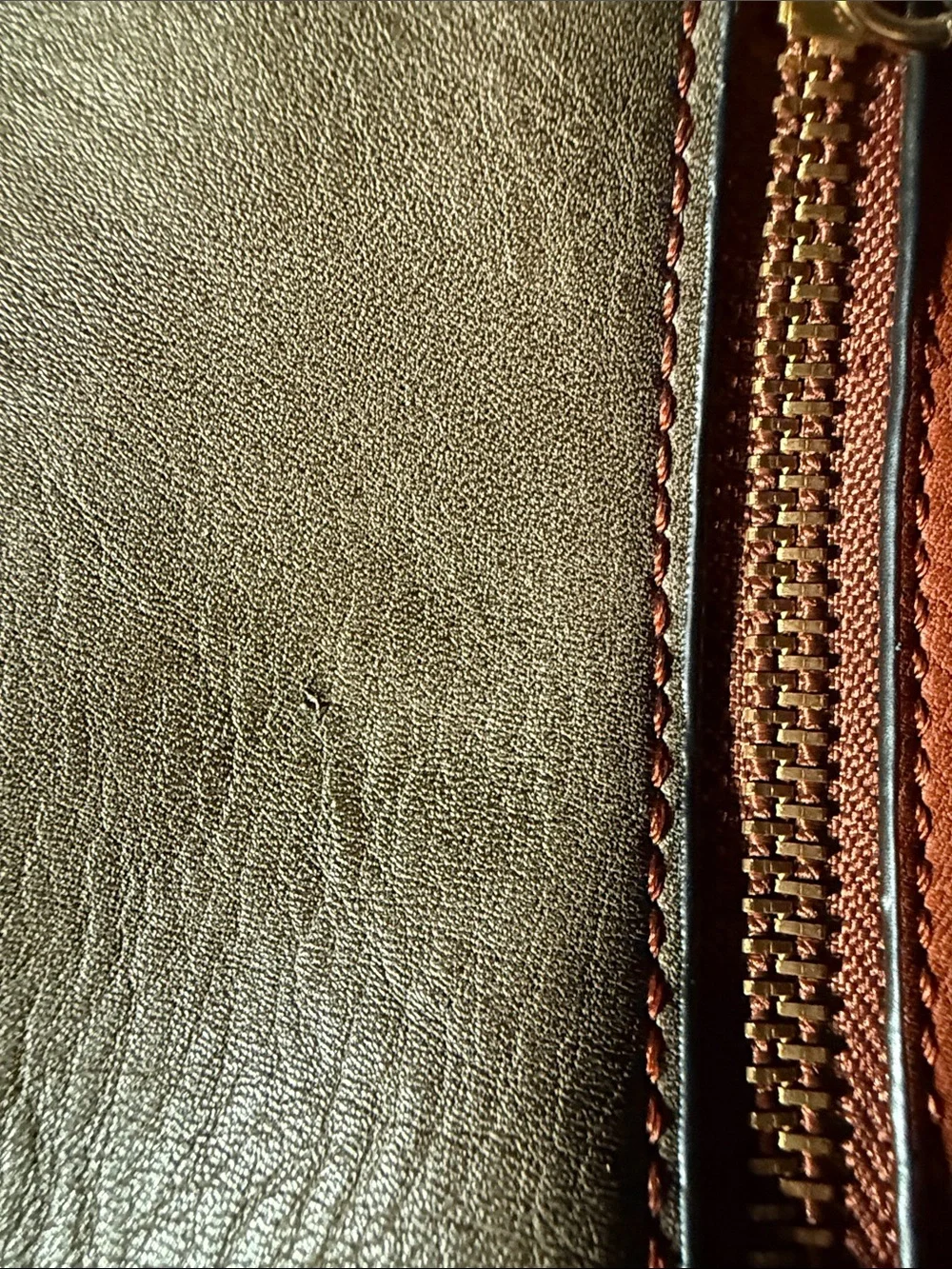 Steve Madden two toned Leather Shoulder Bag with Front Pockets